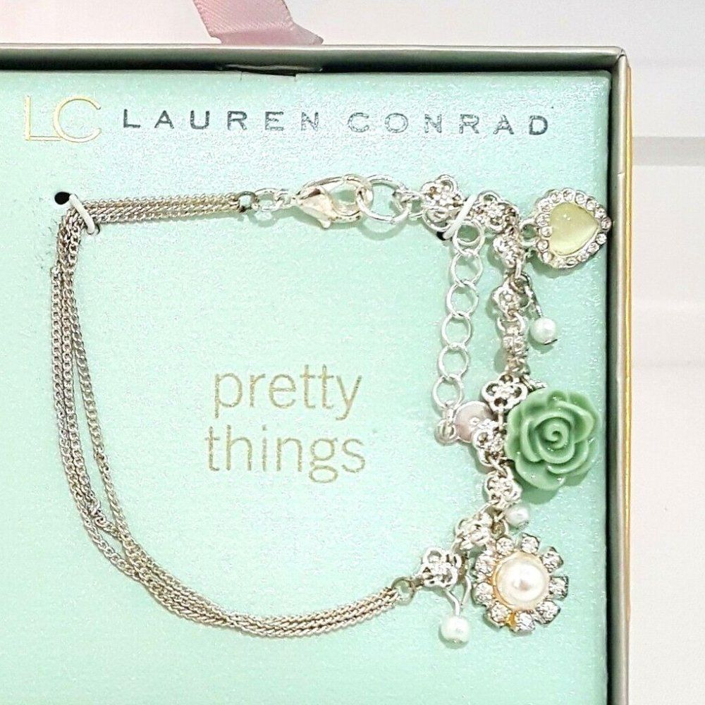LC LAUREN CONRAD pretty things Charm Bracelet